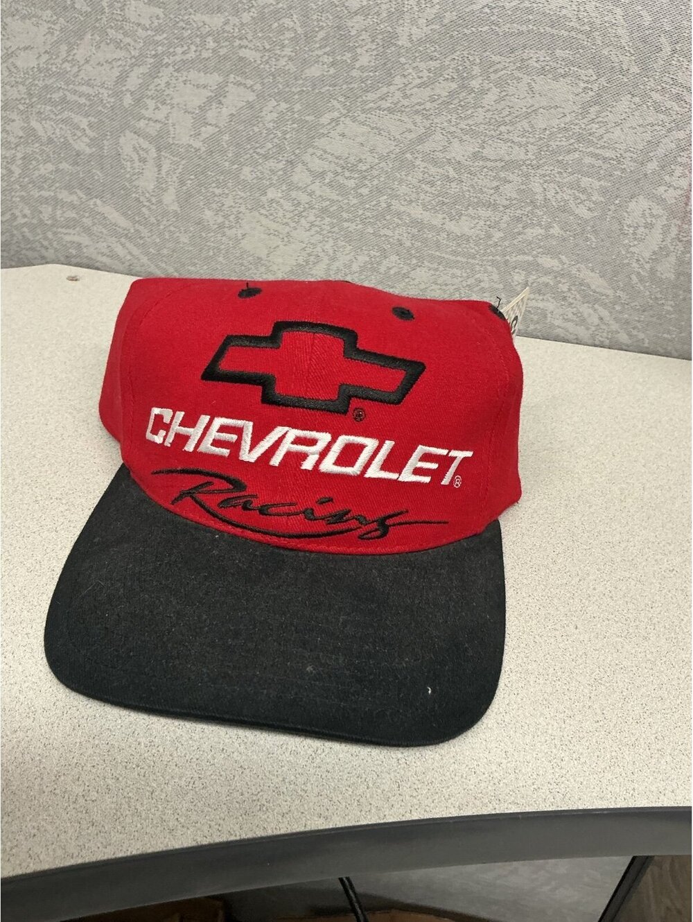 Red Chevrolet Racing Snapback Hat